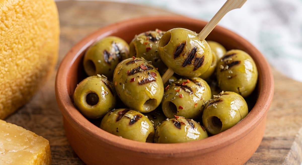 Izgara zeytin