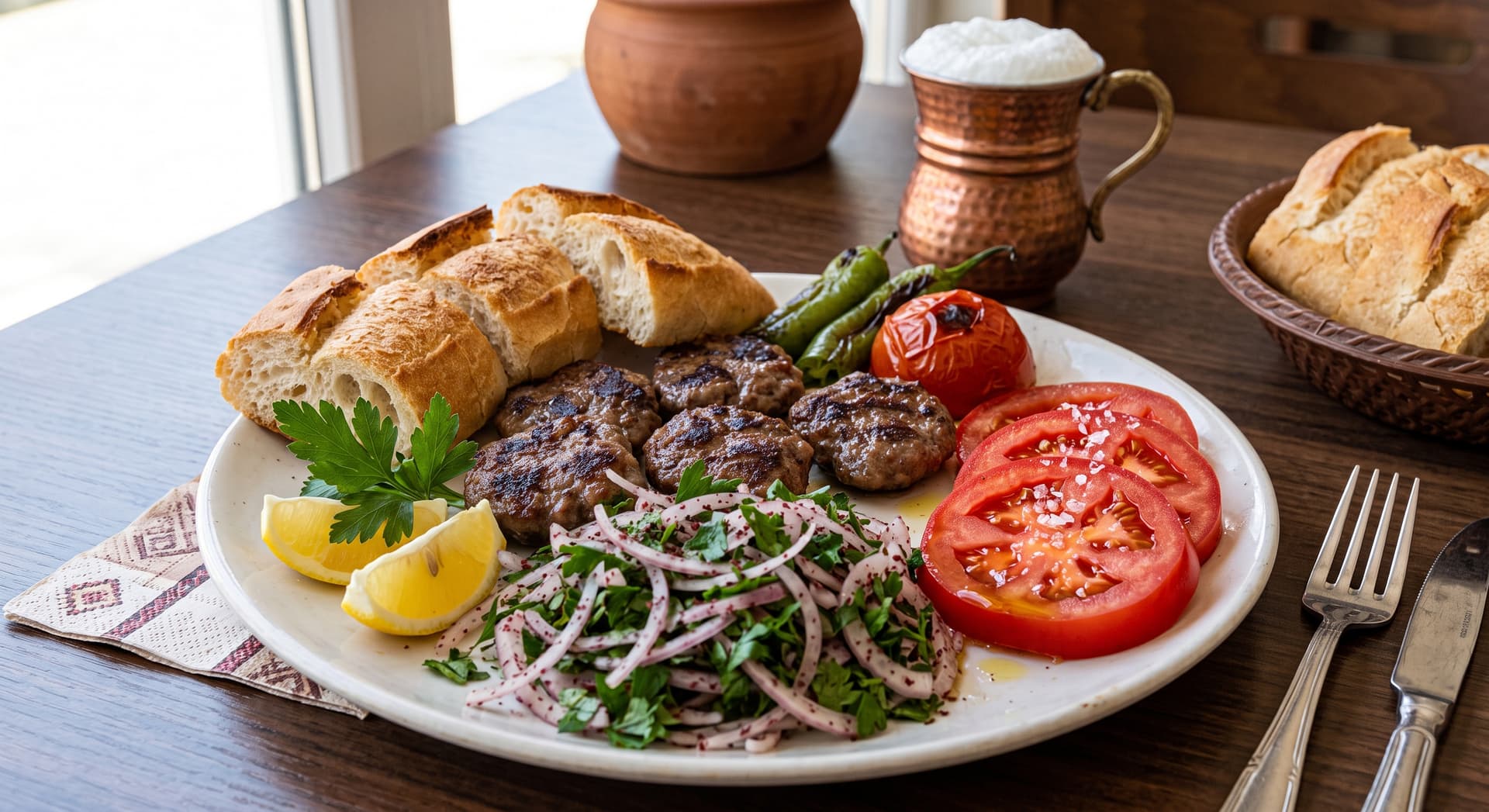 Köfte porsiyon